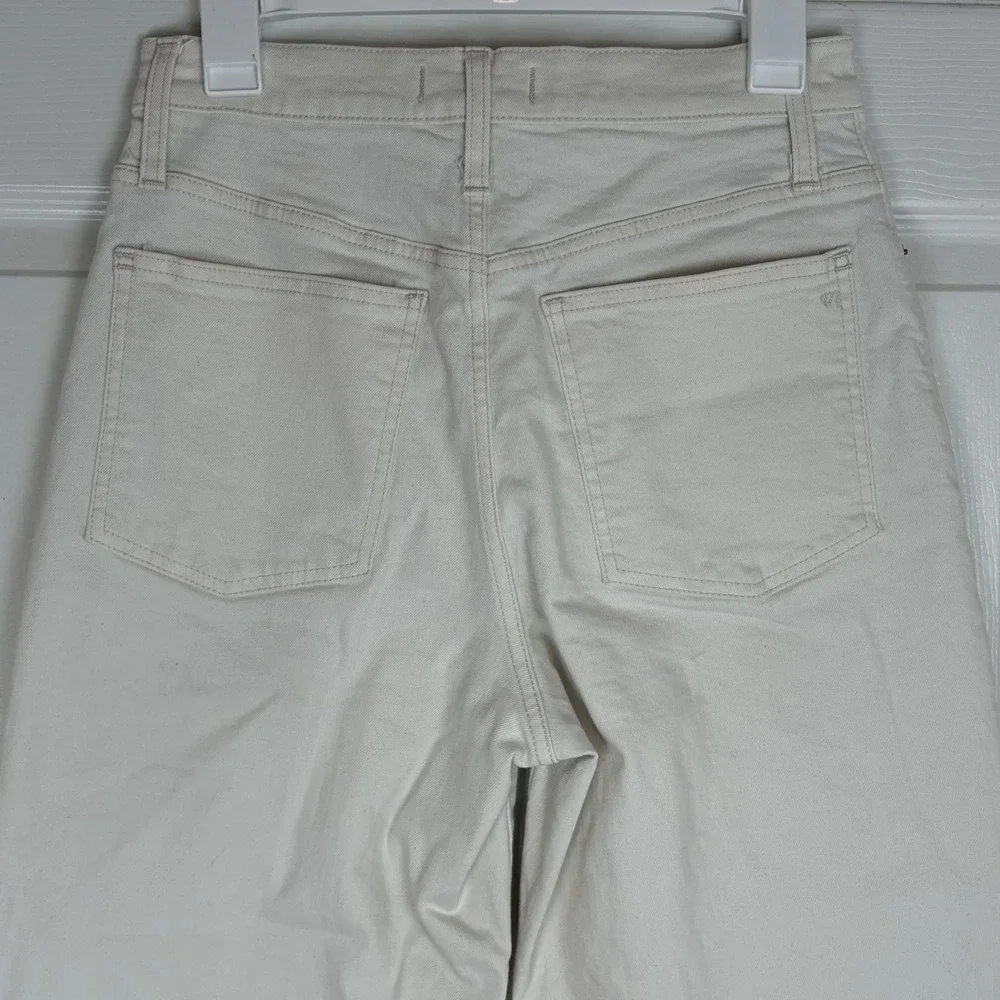 Madewell Balloon Jeans In Vintage Canvas Wash Size 27 Inseam 26" High Rise - Picture 16 of 16